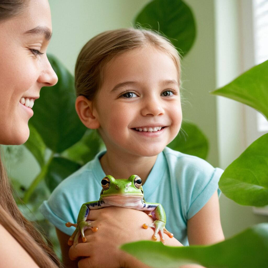 Frosch als Haustier – Ist ein Frosch ein geeignetes Haustier für Kinder?