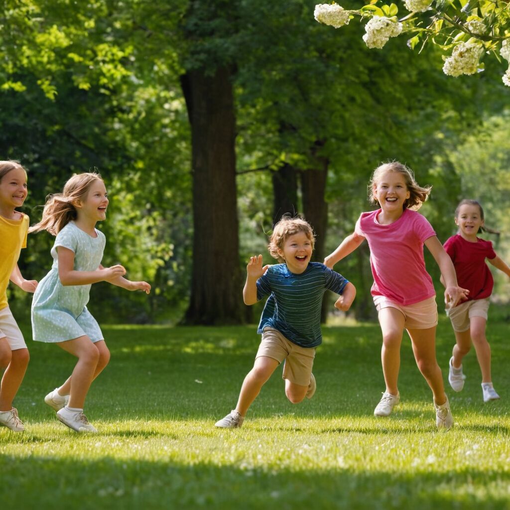 Kinderspiele – Outdoorspiele: Bewegung im Freien