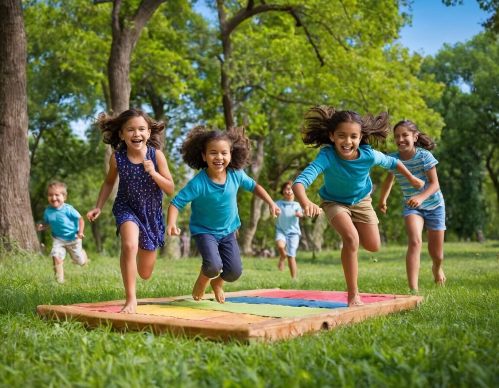 Kinderspiele – Outdoorspiele: Bewegung im Freien